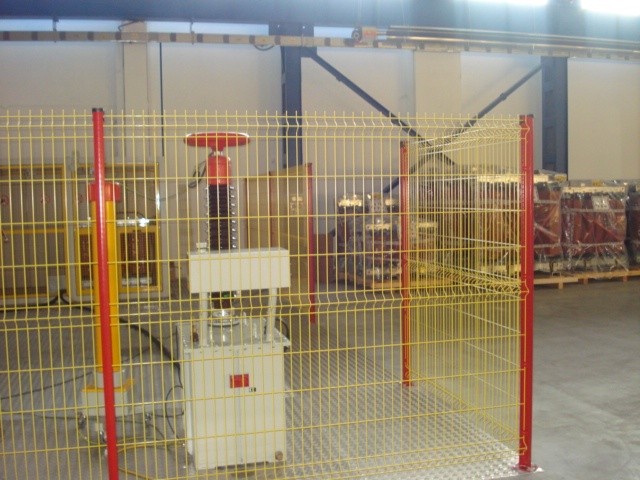 Вътрешно преграждане в завод за трансформатори "LEMI TRAFO"