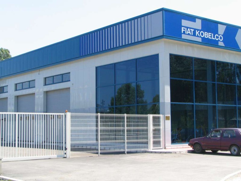 Автоцентър FIAT COBELCO, ограден с оградна система Nylofor 3D Pro, BETAFENCE Автоцентър FIAT COBELCO, ограден с оградна система Nylofor 3D Pro, BETAFENCE