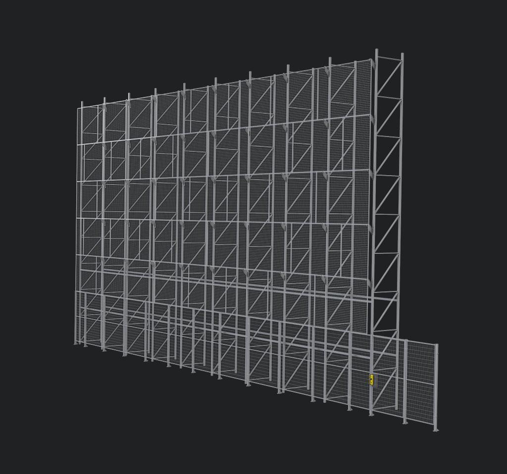 Обезопасяване на складове - защитни системи срещу падащи предмети Обезопасяване на складове - защитни системи срещу падащи предмети