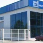 Автоцентър FIAT COBELCO, ограден с оградна система Nylofor 3D Pro, BETAFENCE
