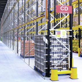 Обезопасяване на складове - защитни системи срещу падащи предмети