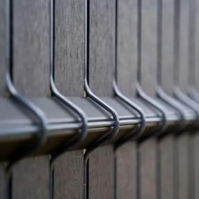 WPC ламели за 3D оградно пано