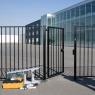Електрически брави за радиално отваряеми врати