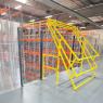 Подвижна преграда за мецанин - pallet gate